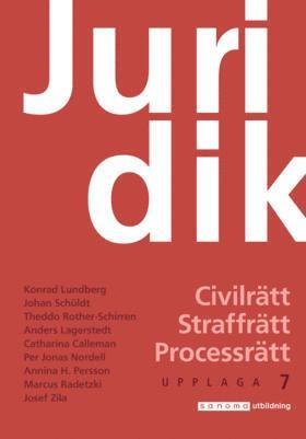 bokomslag Juridik - civilrätt, straffrätt, processrätt, upplaga 7