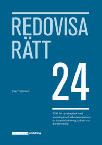 bokomslag Redovisa Rätt 2024