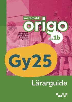 bokomslag Matematik Origo nivå 1b Lärarguide