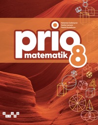 bokomslag Prio Matematik 8 grundbok, upplaga 2