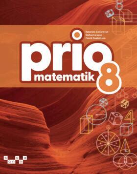 Katarina Cederqvist, Stefan Larsson, Patrik Gustafsson - Prio Matematik 8 Grundbok, upplaga 2, Häftad