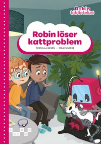 bokomslag Robin löser kattproblem, röd nivå