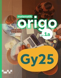 bokomslag Matematik Origo nivå 1a