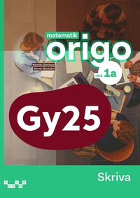 bokomslag Matematik Origo nivå 1a Skriva