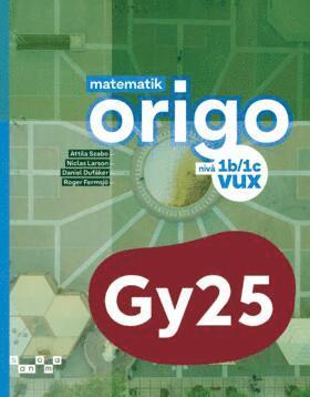 bokomslag Matematik Origo nivå 1b/1c vux