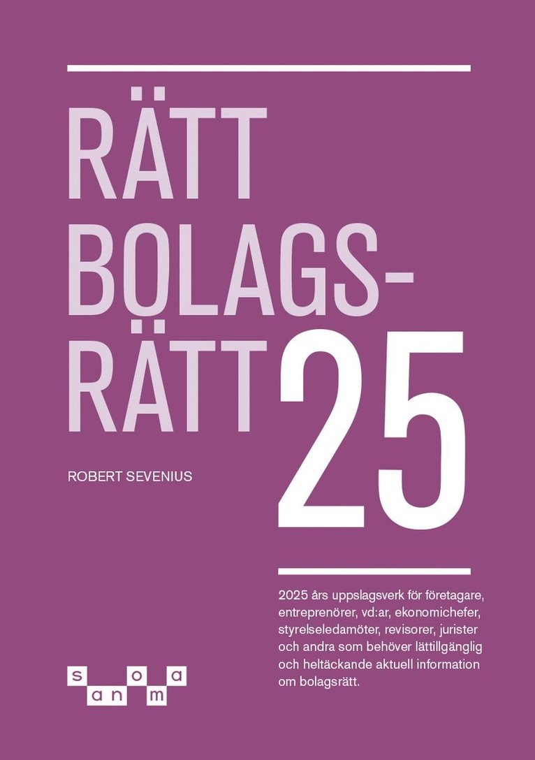 Rätt Bolagsrätt 2025 1