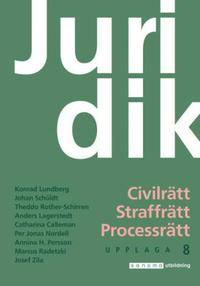 bokomslag Juridik - Civilrätt, straffrätt, processrätt, upplaga 8