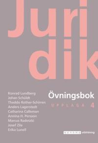 bokomslag Juridik - Civilrätt, straffrätt, processrätt (Övn.bok) upp.4