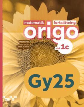 Attila Szabo, Niclas Larson, Daniel Dufåker, Roger Fermsjö - Matematik Origo fortsättning nivå 1c, Häftad