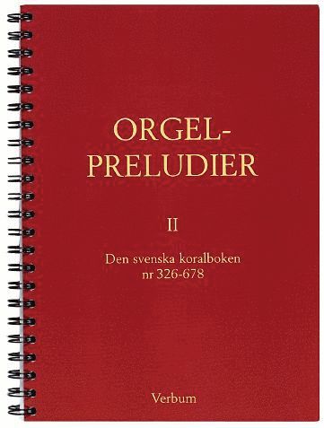 bokomslag Orgelpreludier 2