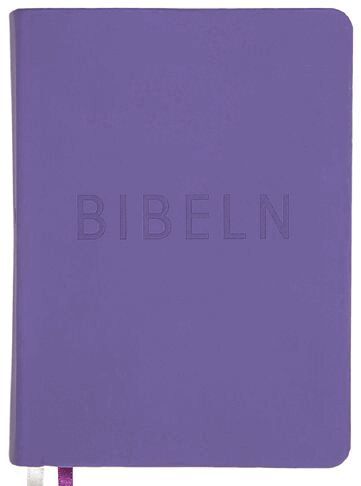 Bibel konfirmand lila, Häftad