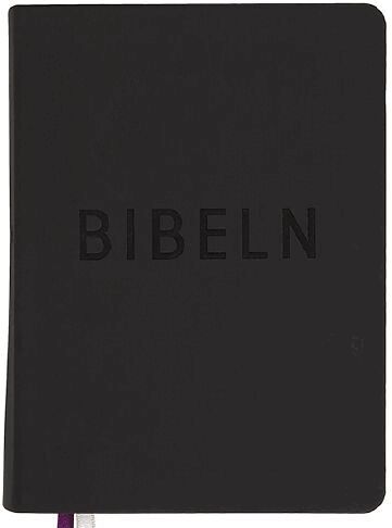 Bibel konfirmand svart, Häftad