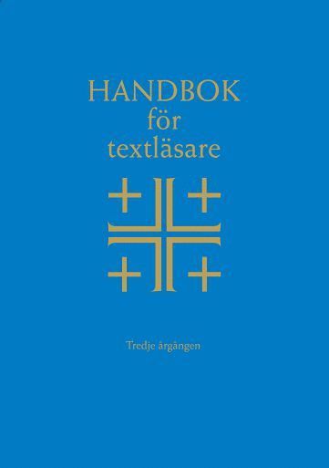 bokomslag Handbok för textläsare Årg. 3