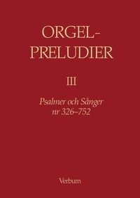 bokomslag Orgelpreludier 3