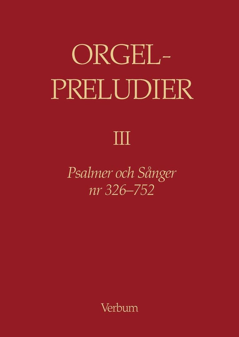 Orgelpreludier 3