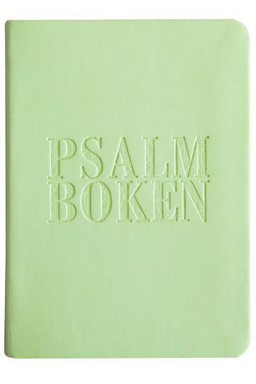 bokomslag Den svenska psalmboken med tillägg (ljusgrön)