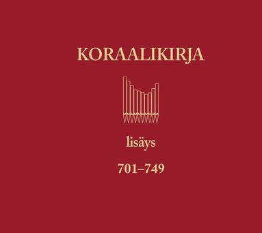 bokomslag Den svenska koralboken på finska, tillägg 701-749, spiral