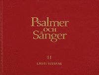 bokomslag Psalmer och sånger II, ackompanjemang