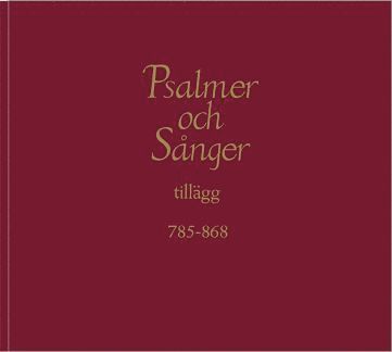 Psalmer och sånger, ackompanjemang, tillägg, Inbunden
