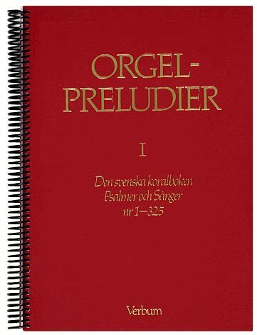 Orgelpreludier 1, Häftad