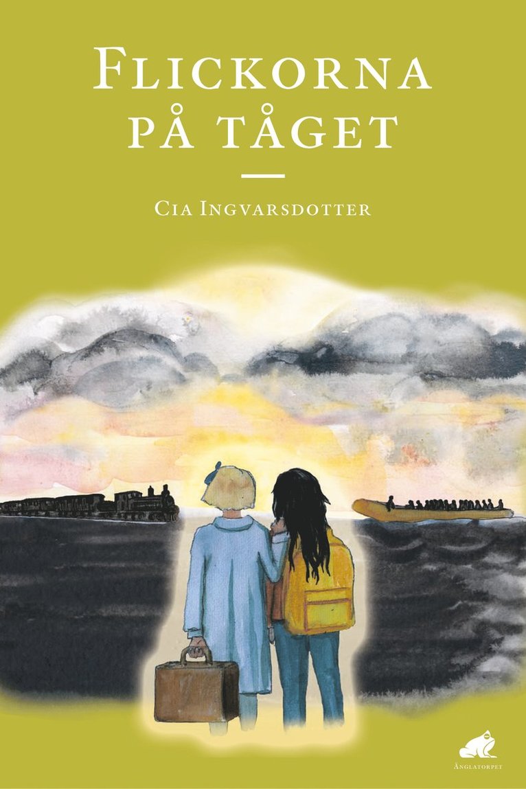 Cia Ingvarsdotter - Flickorna på tåget, Häftad