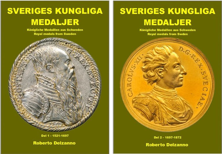 Sveriges kungliga medaljer Gustav Vasa-Karl XV 1