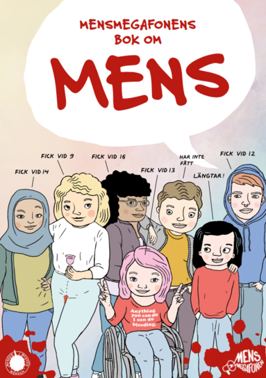 bokomslag Mensmegafonens bok om mens