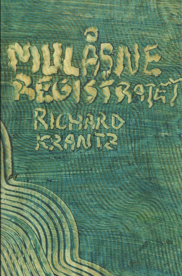 Richard Krantz - Mulåsneregistratet, Häftad