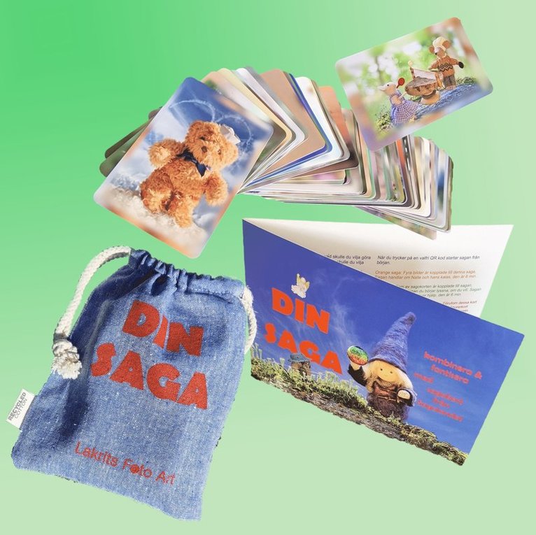 Louise Lidung Olausson - Din Saga : Sagokort, Övrigt