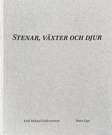 bokomslag Stenar, växter och djur