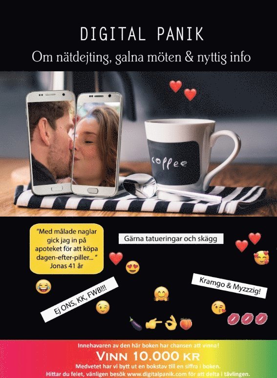 Matts Gustafsson, Suzanne Hult - Digital Panik : om nätdejting, galna möten & nyttig info - en praktisk och underhållande bok om nätdejting, Häftad