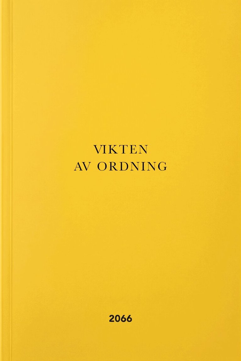 Anna Hallberg, Torbjörn Elensky, Kasia Syty, Michael Sfard, Kuba Rose - Vikten av ordning, Häftad. Tillgänglighet: Kommande