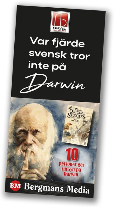 bokomslag Var fjärde svensk tror inte på Darwin