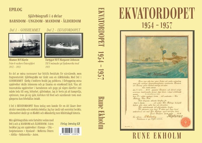 Rune Ekholm - Ekvatordopet, Pocket