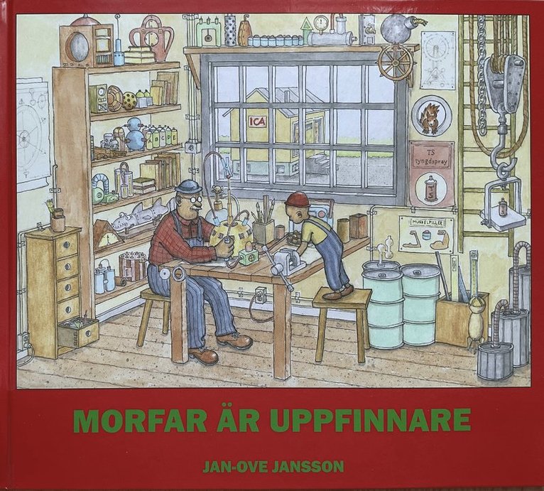 Jan-Ove Jansson - Morfar är uppfinnare, Inbunden