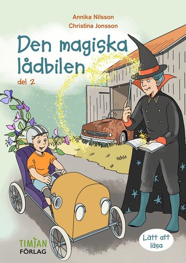 Annika Nilsson - Den magiska lådbilen, Inbunden