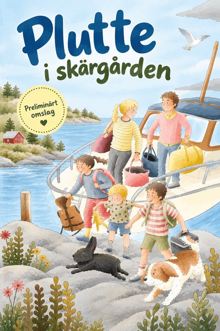 Marie Svedberg Axelson - Plutte i skärgården, Inbunden