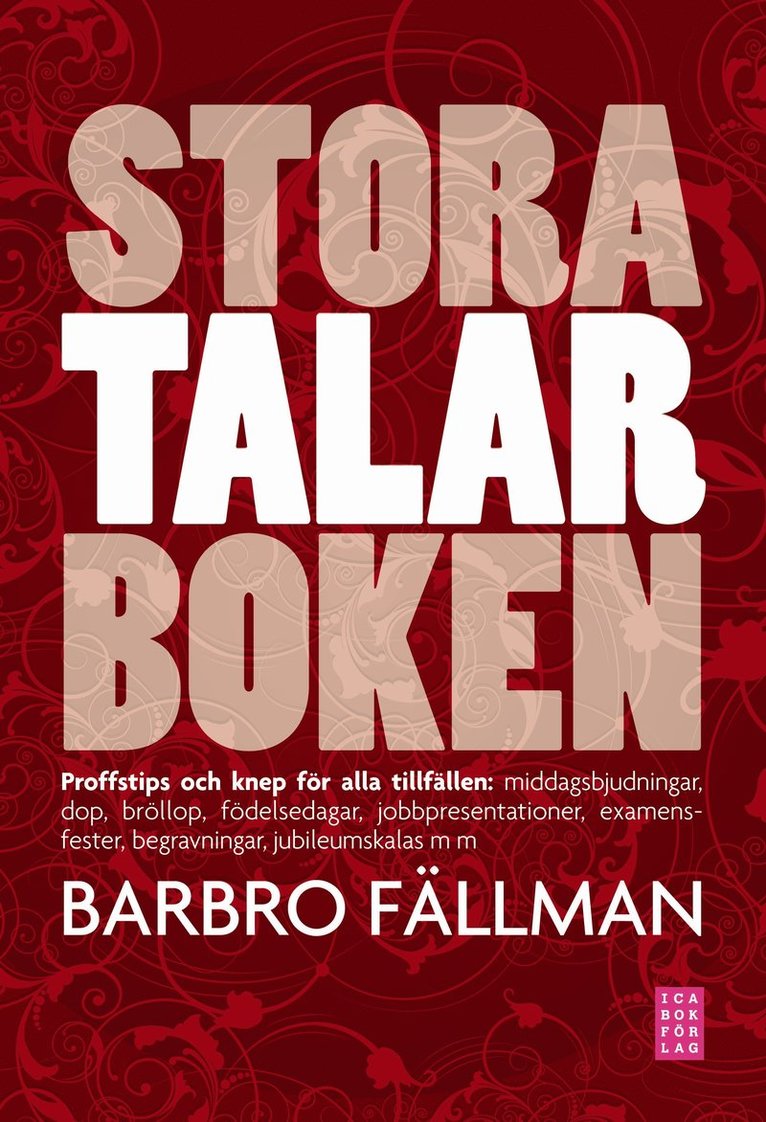 Barbro Fällman - Stora talarboken, Inbunden