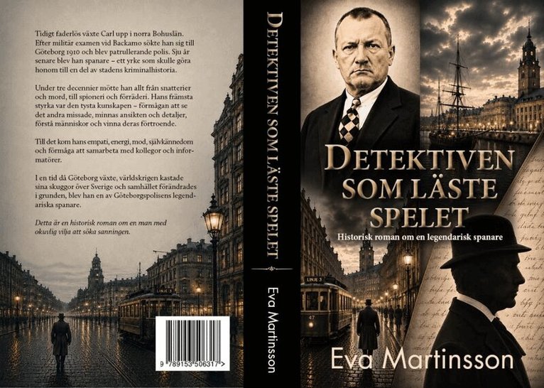 Eva Martinsson - Detektiven som läste spelet: historisk roman om en legendarisk spanare, Kartonnage