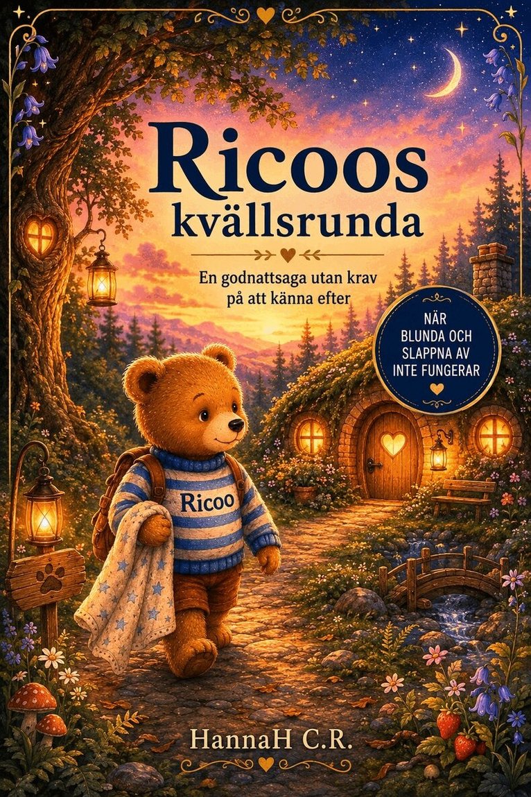 C.R. HannaH - Ricoos kvällsrunda : en godnattsaga utan krav på att känna efter, Inbunden. Tillgänglighet: Lägg i varukorg