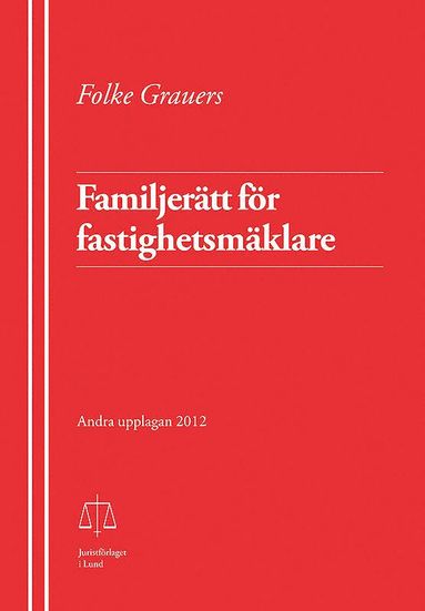 bokomslag Familjerätt för fastighetsmäklare