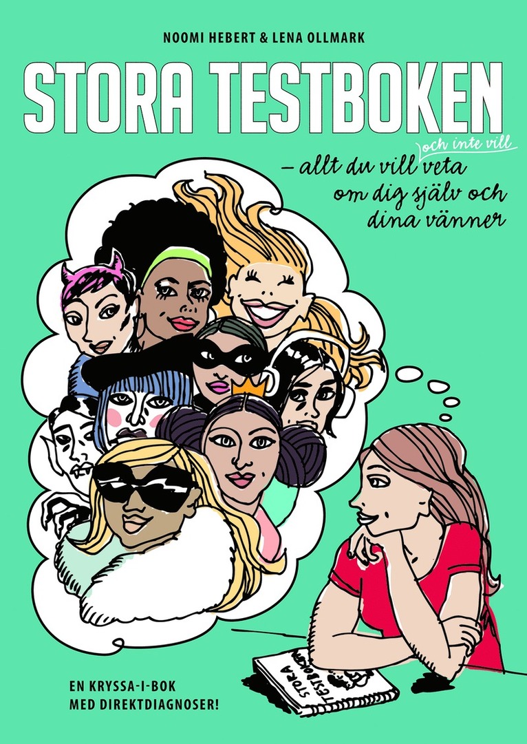 Noomi Hebert, Lena Ollmark - Stora testboken : allt du vill och inte vill veta veta om dig själv och dina vänner, Häftad