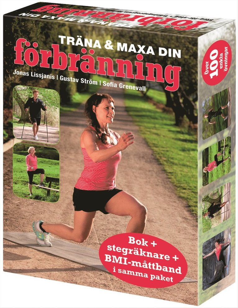 Jonas Lissjanis, Gustav Ström, Sofia Grenevall - Träna och maxa din förbränning (bok+kartong), Häftad