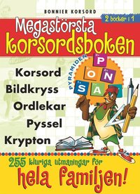 bokomslag Megastörsta korsordsboken