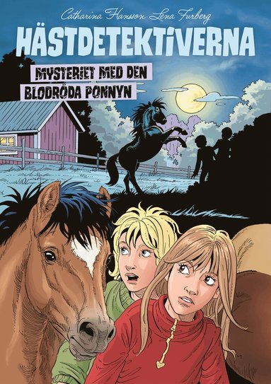 Catharina Hansson - Mysteriet med den blodröda ponnyn, Inbunden