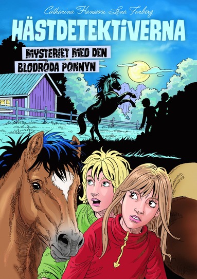 bokomslag Mysteriet med den blodröda ponnyn