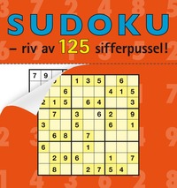 bokomslag Sudoku : riv av 125 sifferpussel!