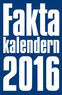 bokomslag Faktakalendern 2016