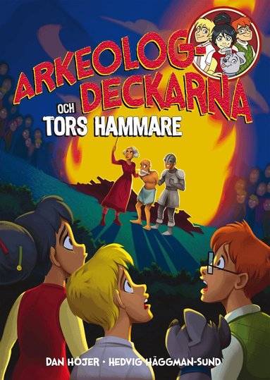 Dan Höjer - Arkeologdeckarna och Tors hammare, Kartonnage