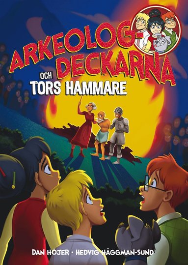 bokomslag Arkeologdeckarna och Tors hammare